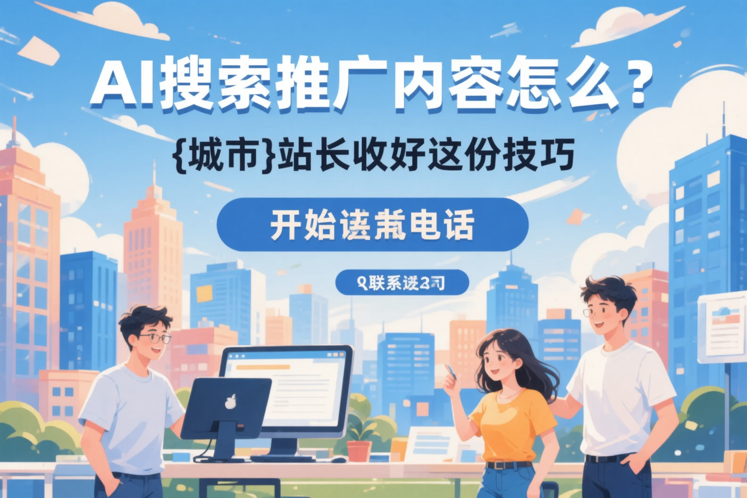 AI搜索推广内容怎么写？荆州站长收好这份技巧