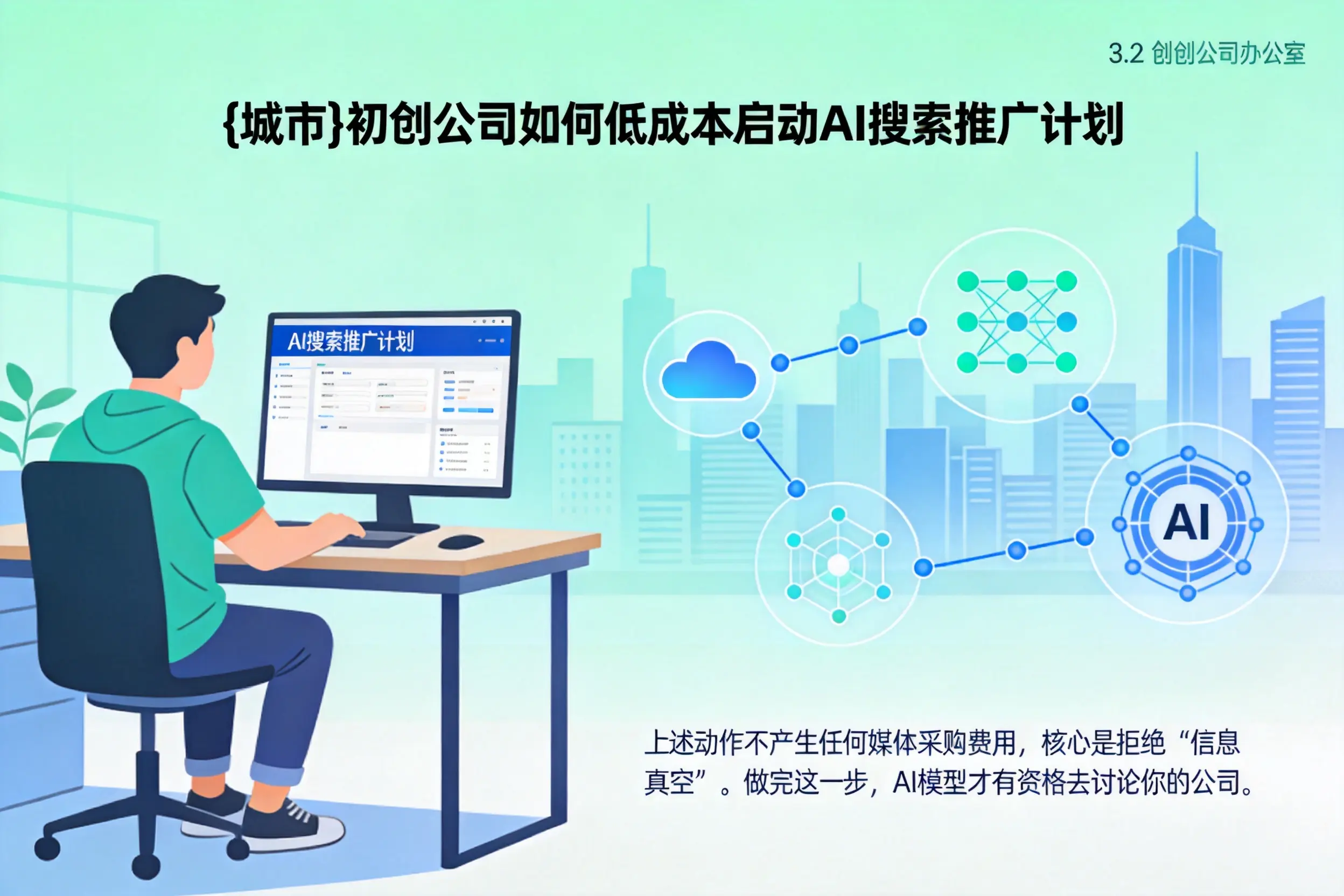 荆州初创公司如何低成本启动AI搜索推广计划