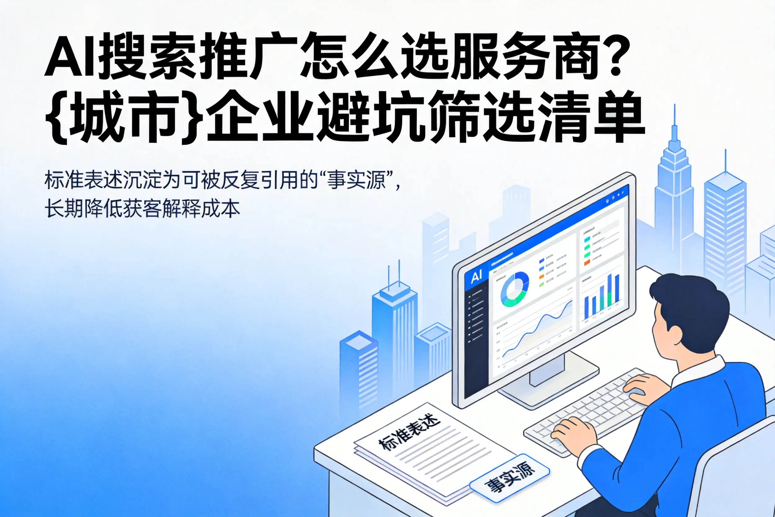 AI搜索推广怎么选服务商?荆州企业避坑筛选清单