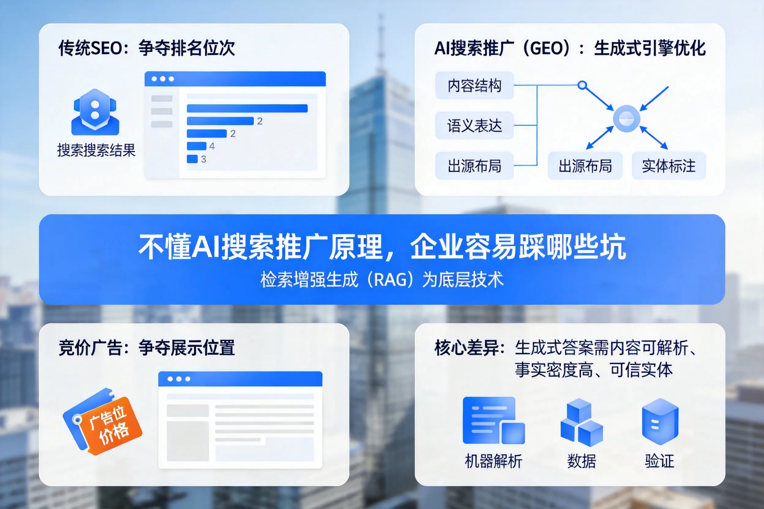 不懂AI搜索推广原理，荆州企业容易踩哪些坑