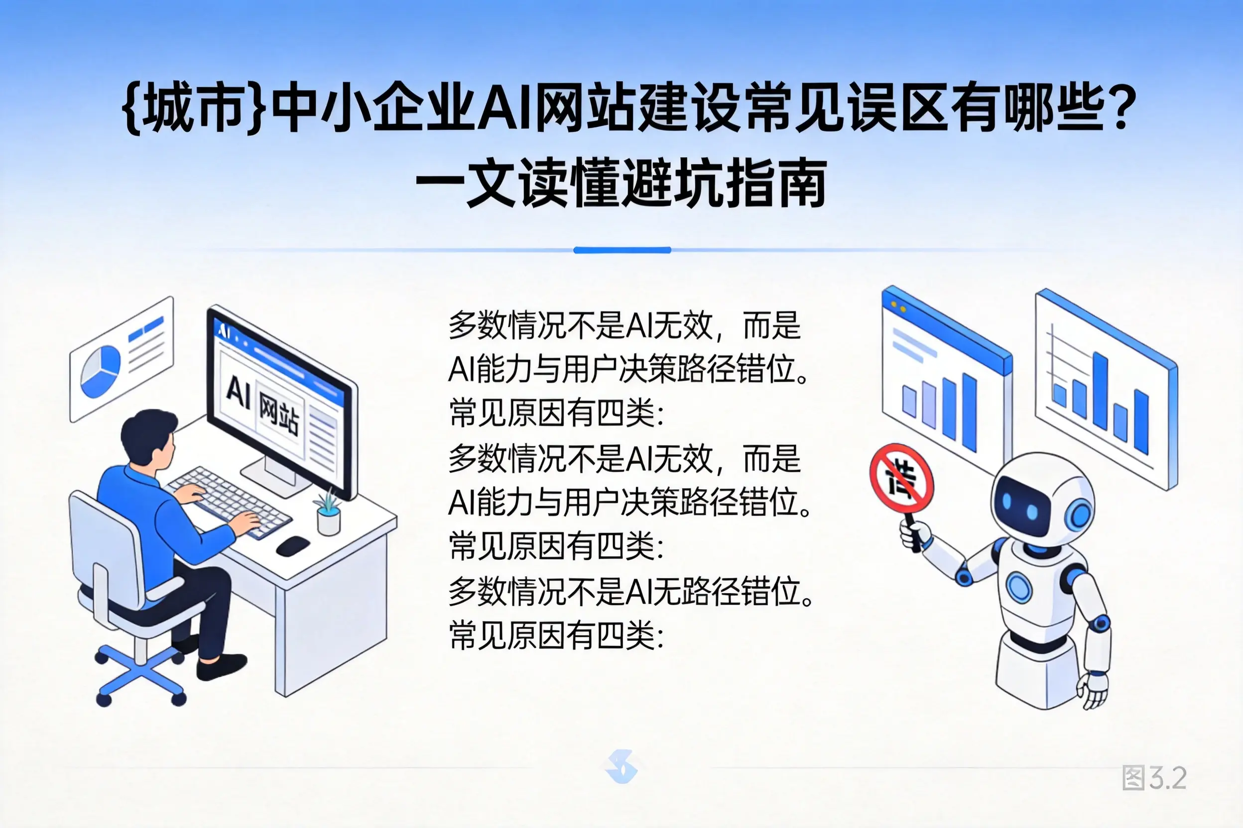 荆州中小企业AI网站建设常见误区有哪些?一文读懂避坑指南
