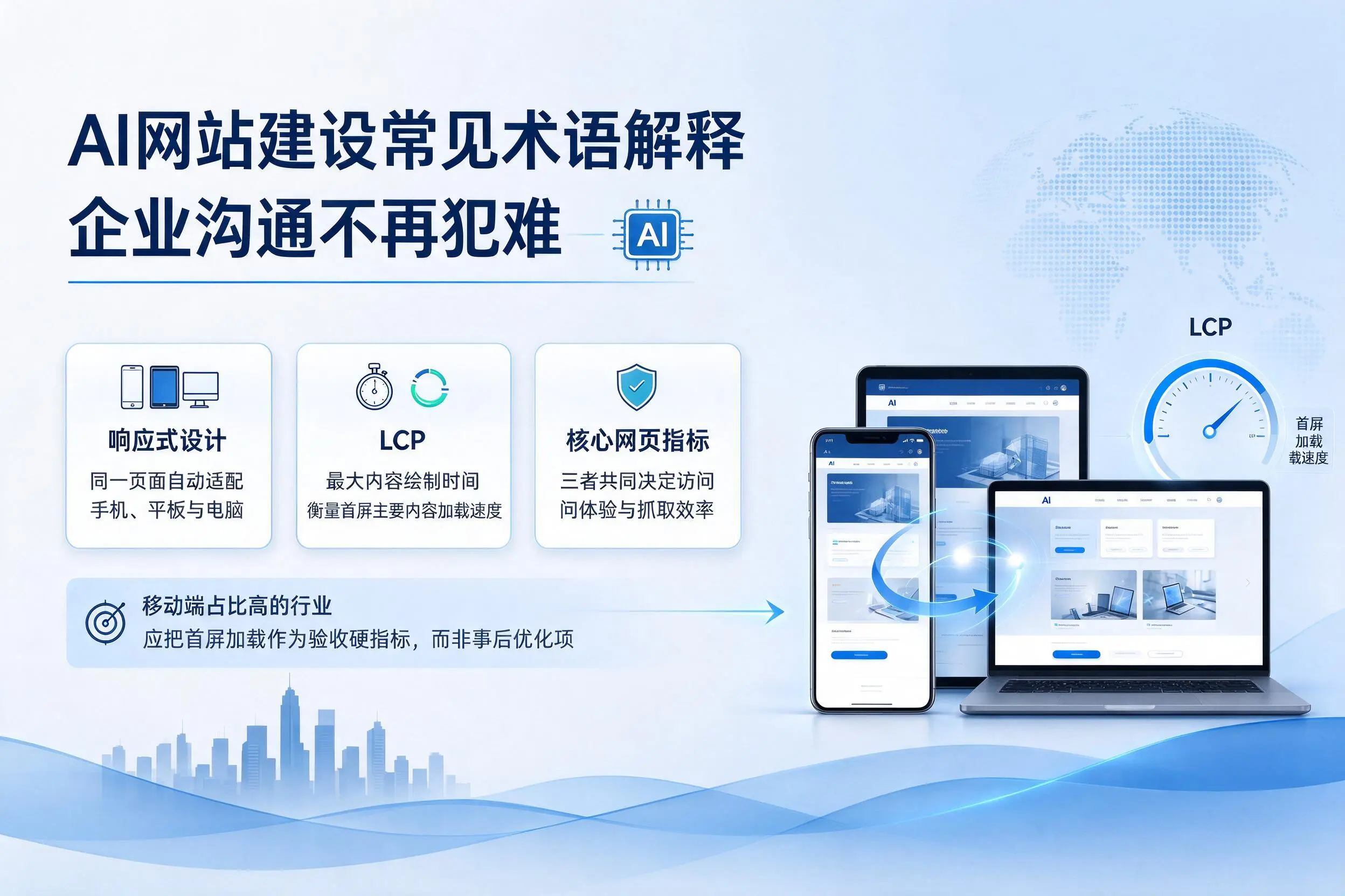 AI网站建设常见术语解释,荆州企业沟通不再犯难