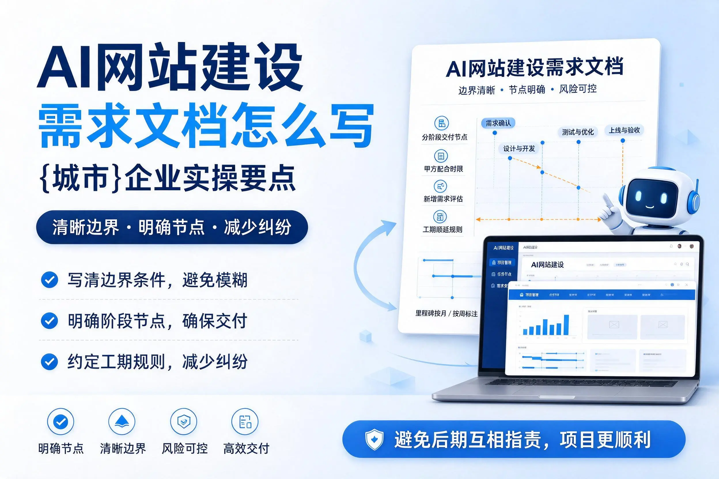 AI网站建设需求文档怎么写,荆州企业实操要点