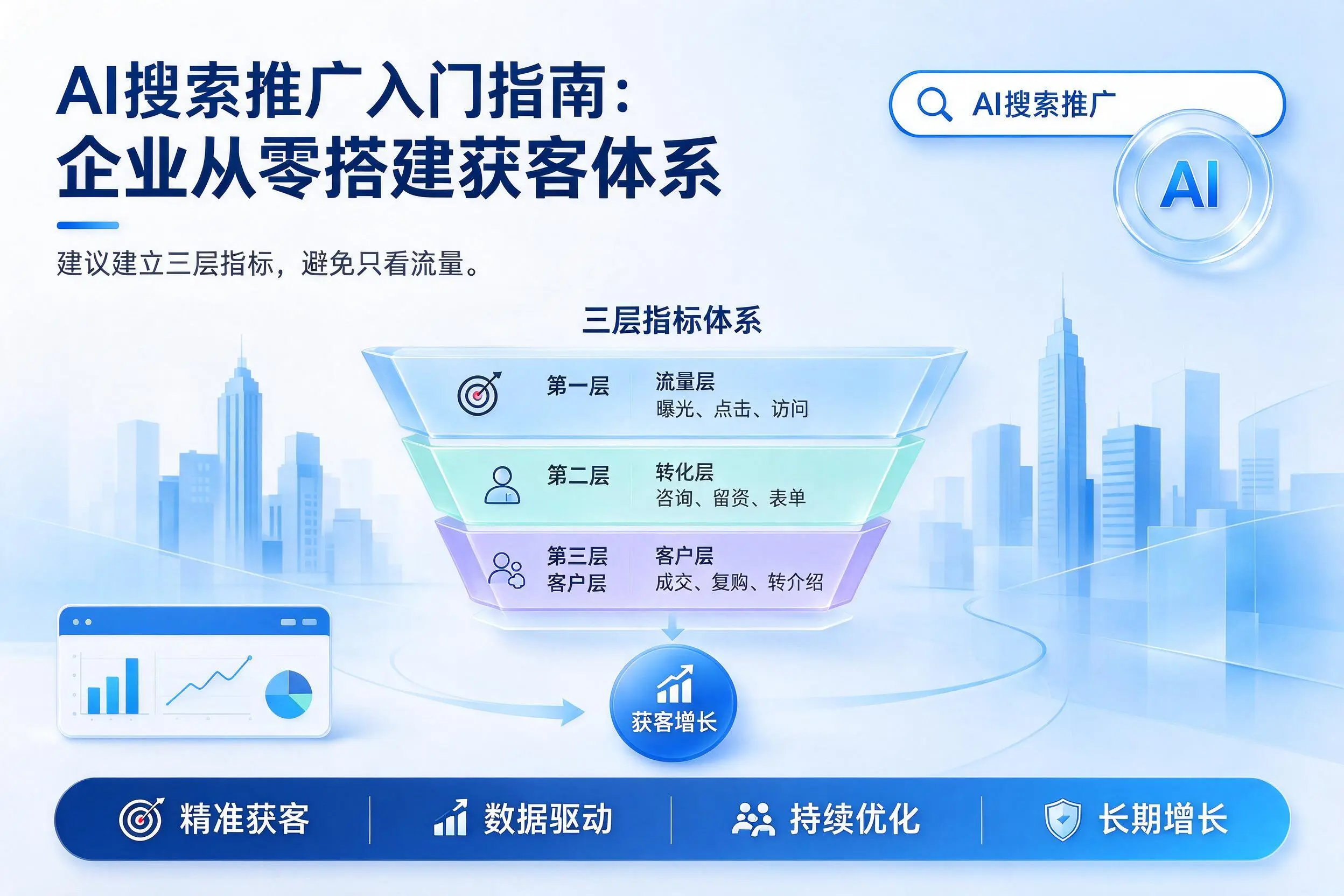 AI搜索推广入门指南：荆州企业从零搭建获客体系